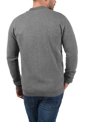 !Solid Cardigan SDCezar Hellgrau/Dunkelgrau/Grau