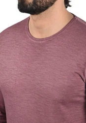!Solid Langarmshirt SDConner Dunkelrot/Rosa/Lila/Rot/Bordeaux