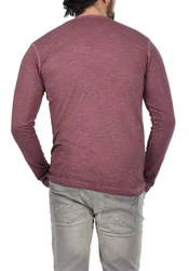 !Solid Langarmshirt SDConner Dunkelrot/Rosa/Lila/Rot/Bordeaux