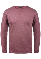 !Solid Langarmshirt SDConner Dunkelrot/Rosa/Lila/Rot/Bordeaux