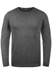 !Solid Langarmshirt SDConner Dunkelgrau/Grau