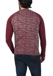 !Solid Langarmshirt SDMevan Longsleeve Dunkelrot/Bordeaux