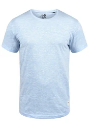 !Solid Rundhalsshirt SDFigos Kurzarmshirt Hellblau/Blau/Grau