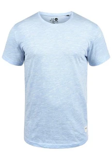 !Solid Rundhalsshirt SDFigos Kurzarmshirt Hellblau/Blau/Grau