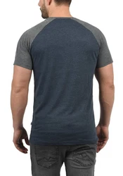Solid Herren T-Shirt Kurzarm Shirt Mit Rundhalsausschnitt SDBastian 