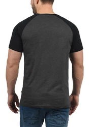 Solid Herren T-Shirt Kurzarm Shirt Mit Rundhalsausschnitt SDBastian 