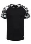 !Solid Cahil Herren T-Shirt Kurzarm Shirt mit Rundhalsausschnitt und Camouflage-Muster !Solid Cahil Herren T-Shirt Kurzarm Shirt mit Rundhalsausschnitt und Camouflage-Muster