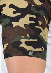 !Solid Cahil Herren T-Shirt Kurzarm Shirt mit Rundhalsausschnitt und Camouflage-Muster Tarnmuster