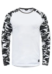 !Solid Rundhalsshirt SDCajus Longsleeve 