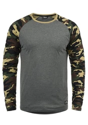 !Solid Rundhalsshirt SDCajus Longsleeve 