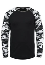 !Solid Rundhalsshirt SDCajus Longsleeve 