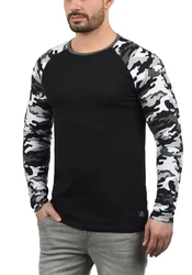 !Solid Rundhalsshirt SDCajus Longsleeve 
