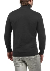 !Solid Rollkragenpullover SDKarlos Dunkelgrau/Grau/Schwarz
