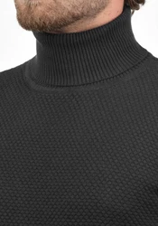 !Solid Rollkragenpullover SDKarlos Dunkelgrau/Grau/Schwarz