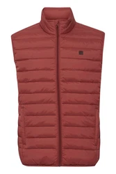 !Solid Steppweste SDSrenson mit Stehkragen Rot/Braun/Dunkelrot/Bordeaux