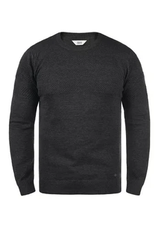 !Solid Strickpullover SDBarima Dunkelgrau/Grau/Schwarz