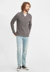 !Solid Strickpullover SDMapari Grau/Dunkelgrau/Braun
