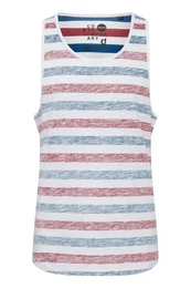 !Solid Tanktop SDMende rmelloses Shirt mit Streifen