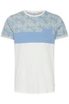 !Solid Herren T-Shirt Kurzarm Shirt Florian Rundhals-Ausschnitt Hellblau/Blau