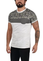!Solid Herren T-Shirt Kurzarm Shirt Florian Rundhals-Ausschnitt 