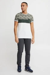 !Solid Herren T-Shirt Kurzarm Shirt Florian Rundhals-Ausschnitt 