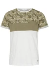!Solid Herren T-Shirt Kurzarm Shirt Florian Rundhals-Ausschnitt Grün/Dunkelgrün/Khaki/Beige