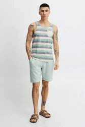Solid Tanktop SDWhicco ärmelloses Shirt Blau/Türkis/Hellblau