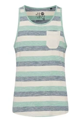 Solid Tanktop SDWhicco ärmelloses Shirt Blau/Türkis/Hellblau