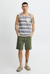 Solid Tanktop SDWhicco ärmelloses Shirt Grau/Blau/Hellgrau/Weiß