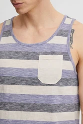 Solid Tanktop SDWhicco ärmelloses Shirt Grau/Blau/Hellgrau/Weiß