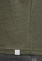 !Solid Langarmshirt SDBeda Longsleeve mit V-Ausschnitt Dunkelgrün/Khaki