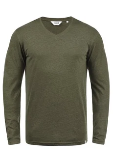 !Solid Langarmshirt SDBeda Longsleeve mit V-Ausschnitt