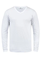 !Solid Langarmshirt SDBeda Longsleeve mit V-Ausschnitt 