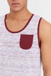 !Solid Tanktop SDImbre Shirt mit Inka Print Bordeaux/Rot/Dunkelrot/Rosa