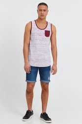 !Solid Tanktop SDImbre Shirt mit Inka Print Bordeaux/Rot/Dunkelrot/Rosa