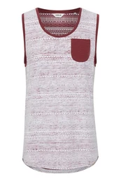 !Solid Tanktop SDImbre rmelloses Shirt mit Inka Print