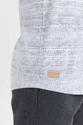 !Solid Tanktop SDImbre Shirt mit Inka Print Hellgrau/Grau/Weiß/Silber