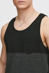 Solid Tanktop SDMinho Hemd Dunkelgrau/Schwarz/Grau/Hellgrau