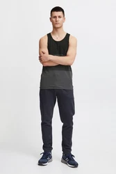 Solid Tanktop SDMinho Hemd Dunkelgrau/Schwarz/Grau/Hellgrau
