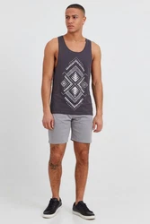 !Solid Tanktop SDIsaak Dunkelgrau/Schwarz/Hellgrau/Grau/Braun