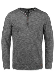 !Solid Longsleeve SDBelagos Langarmshirt im Double-Layer Look