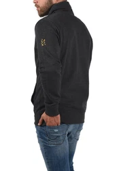 !Solid Herren Sweatshirt Pullover SDKaan mit Tube-Kragen Dunkelgrau/Schwarz/Grau