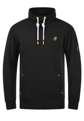 !Solid Herren Sweatshirt Pullover SDKaan mit Tube-Kragen Schwarz