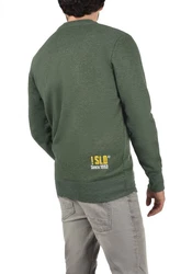 !Solid Benn O-Neck Herren Sweatshirt Pullover Pulli Mit Rundhalsausschnitt Dunkelgrün/Grün
