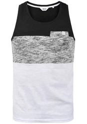 !Solid Tanktop SDSion Weiß/Schwarz/Hellgrau/Grau