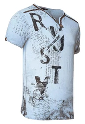 Rusty Neal T-Shirt Grau/Braun