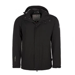 Funktionsjacke Herren Outdoorjacke-Jacke Ben Unifarben - Jacke mit abnehmbarer Kapuze