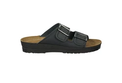 Rohde Pantolette Schwarz/Beige