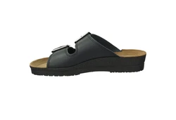 Rohde Pantolette Schwarz/Beige