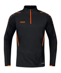 Jako Sweatshirt Challenge Ziptop Schwarz/Orange/Dunkelblau Jako Sweatshirt Challenge Ziptop Schwarz/Orange/Dunkelblau